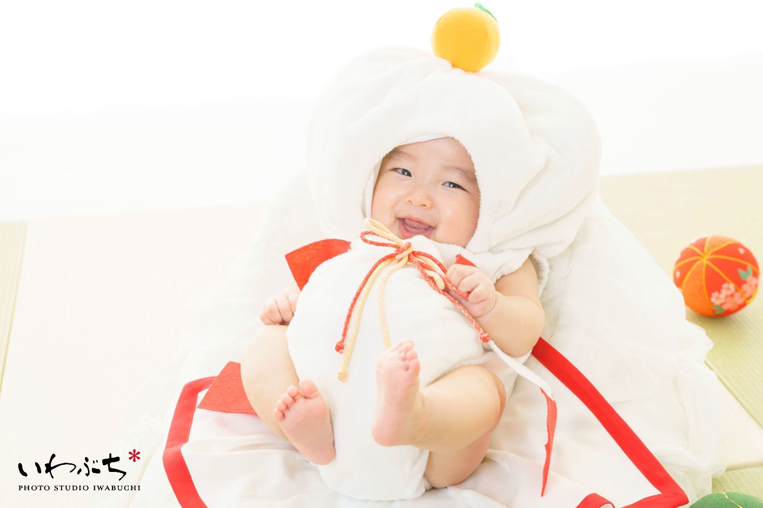 北見　いわぶち　ベビーフォト　百日　写真