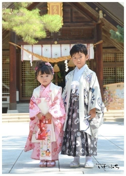北見市　北見神社　七五三の写真