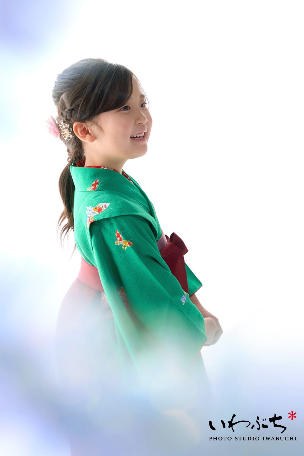 北見 入学写真 卒園袴 いわぶち