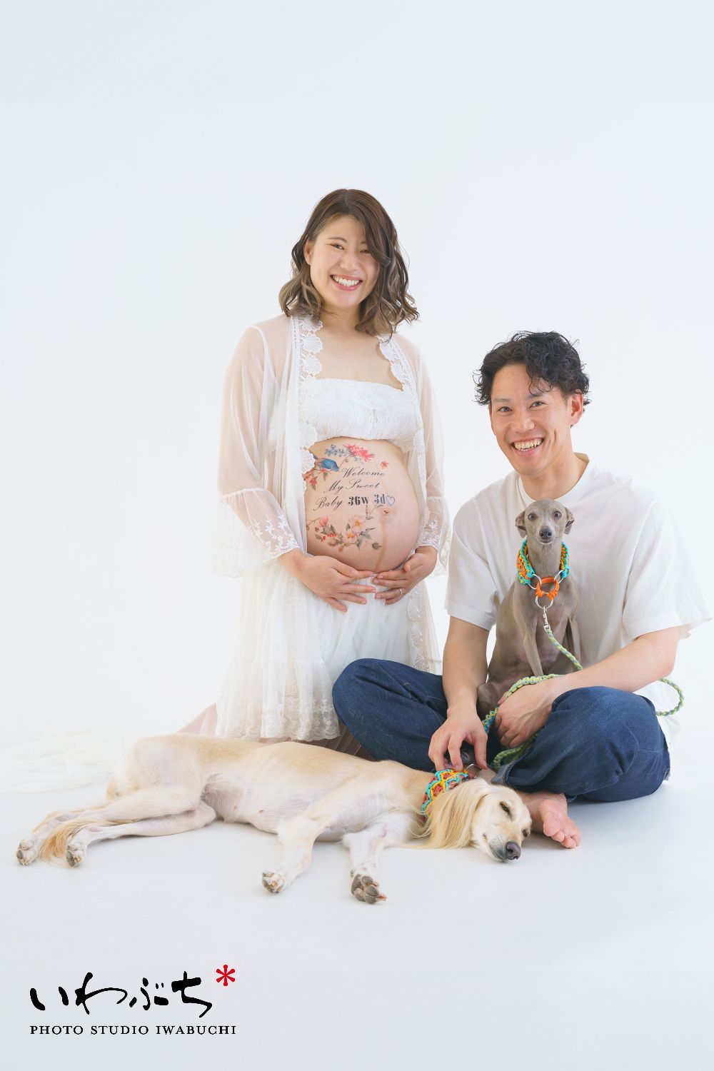 北見市　スタジオいわぶち　マタニティフォト
