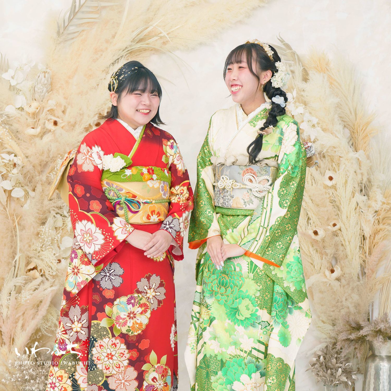 北見　成人式　グループフォト いわぶち